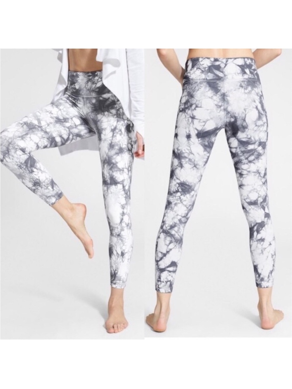 Athleta Tie Dye Salutation Leggings